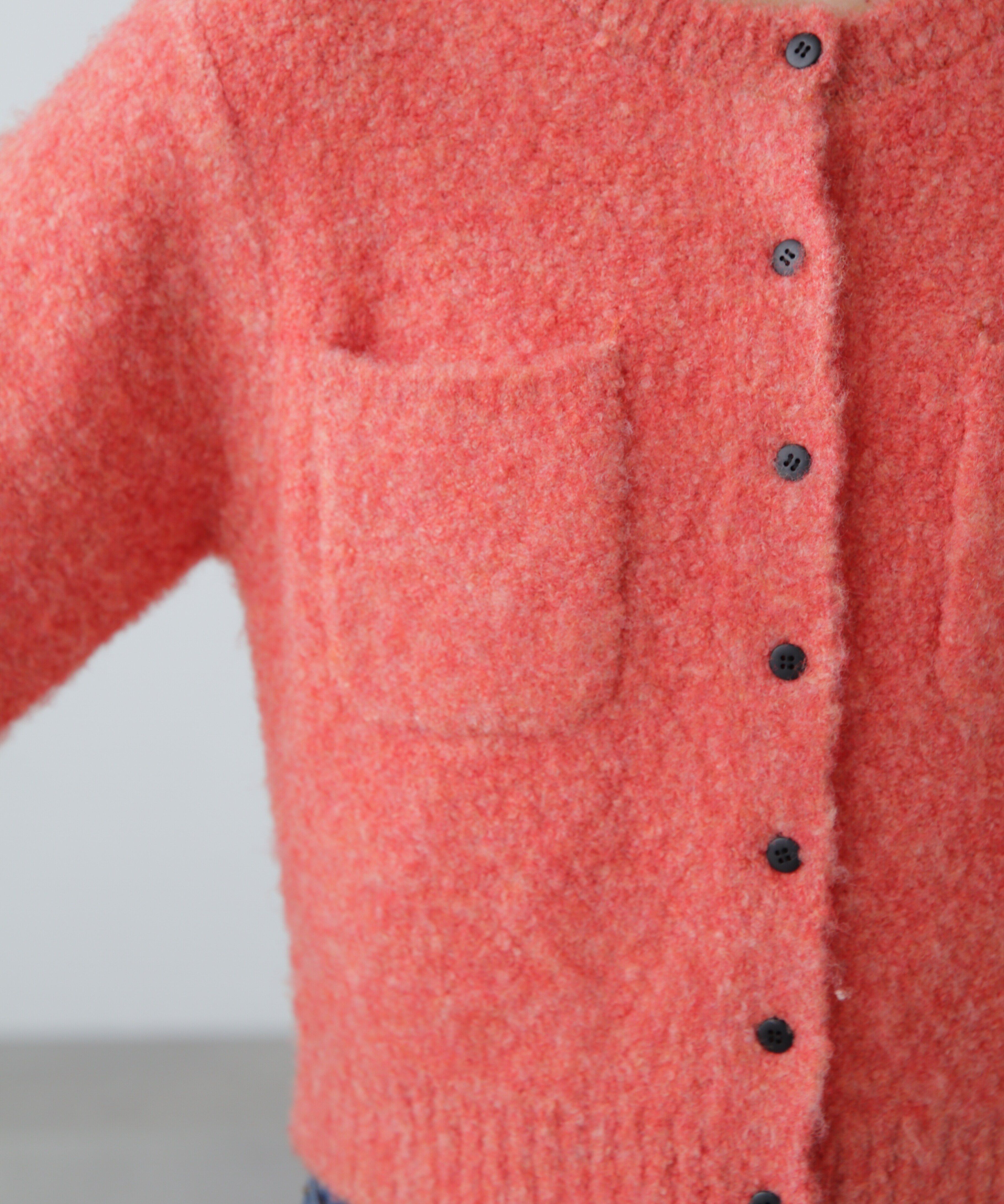  「コンパクトシャギーニットカーディガン」|ニット・セーター|