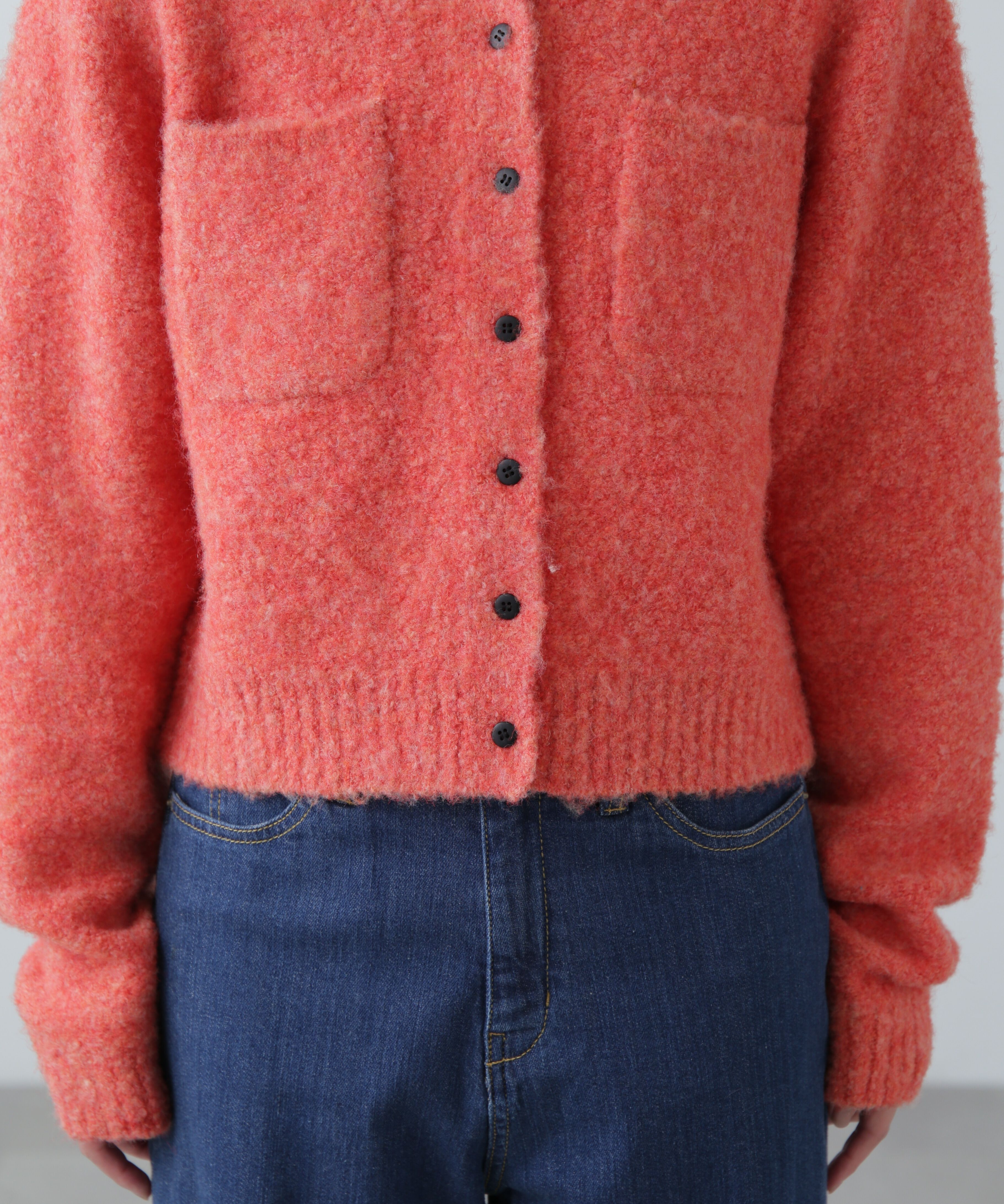  「コンパクトシャギーニットカーディガン」|ニット・セーター|