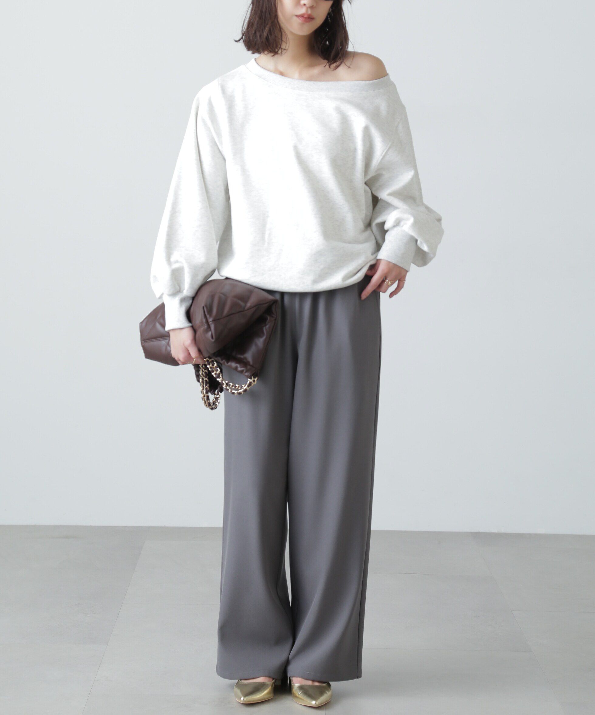  「ウエストフリルイージーパンツ」|その他|