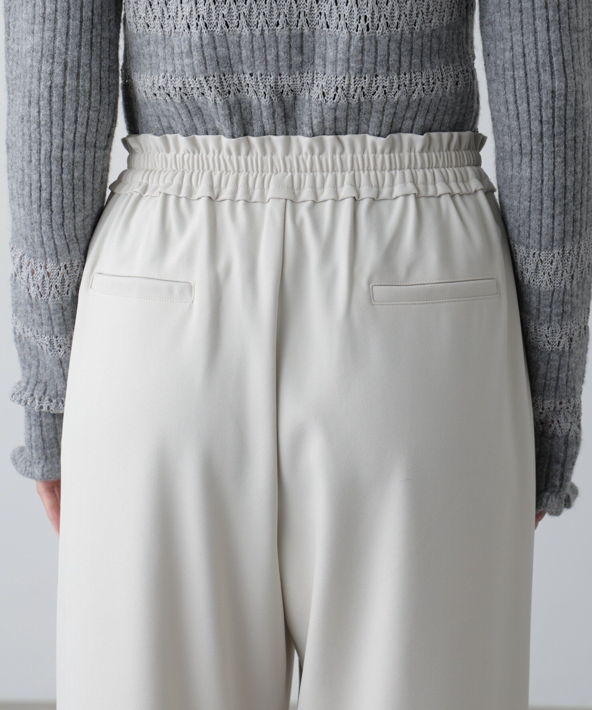  「ウエストフリルイージーパンツ」|その他|