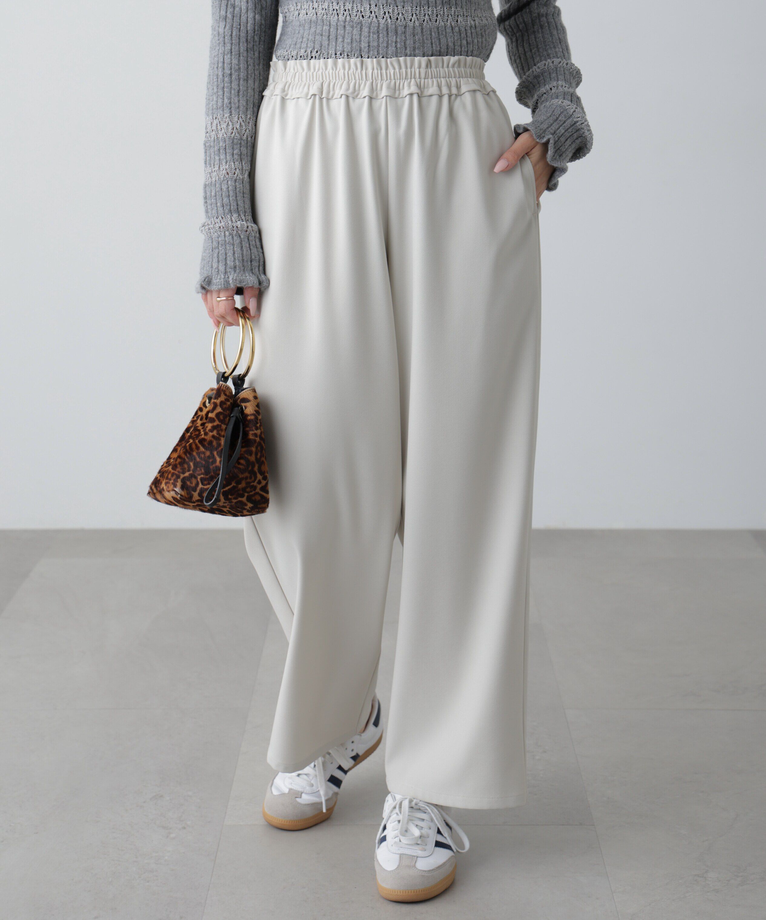  「ウエストフリルイージーパンツ」|その他|