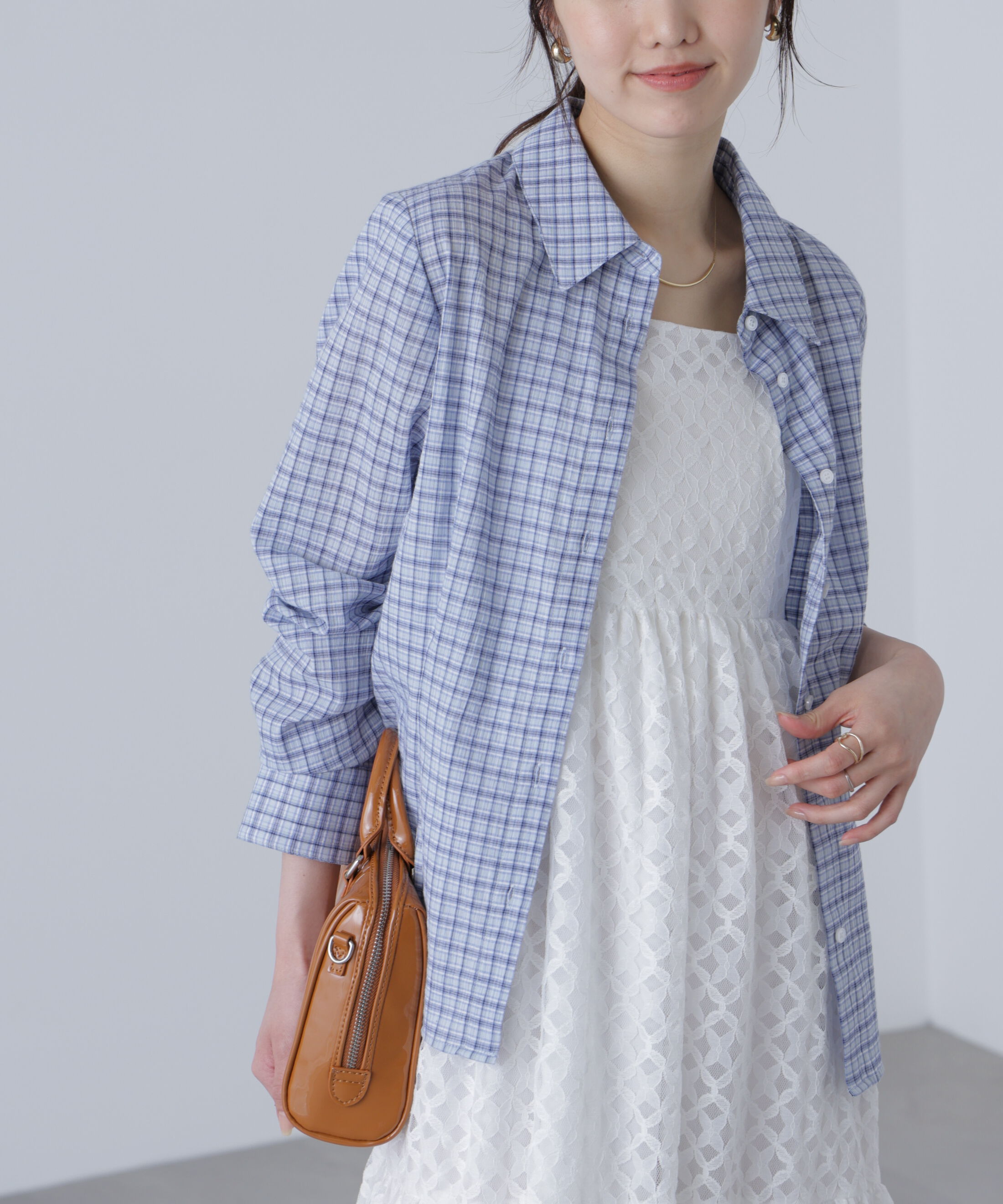  「シアースリムシャツ」|シャツ・ブラウス|