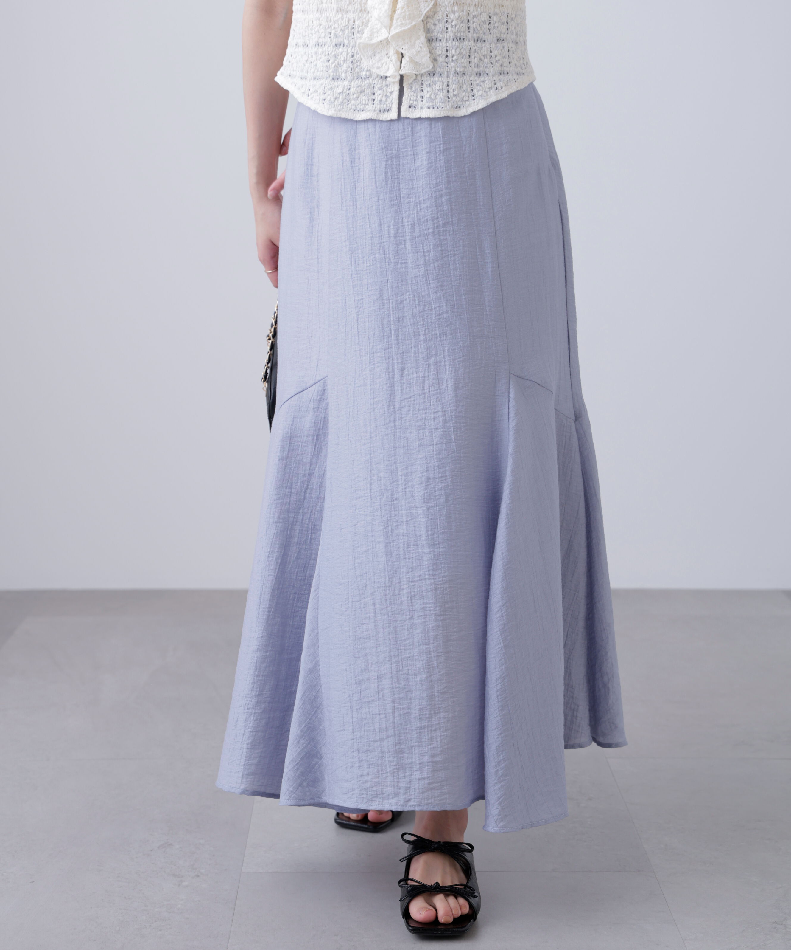  「アソートサイドフレアマーメイドスカート」|スカート|