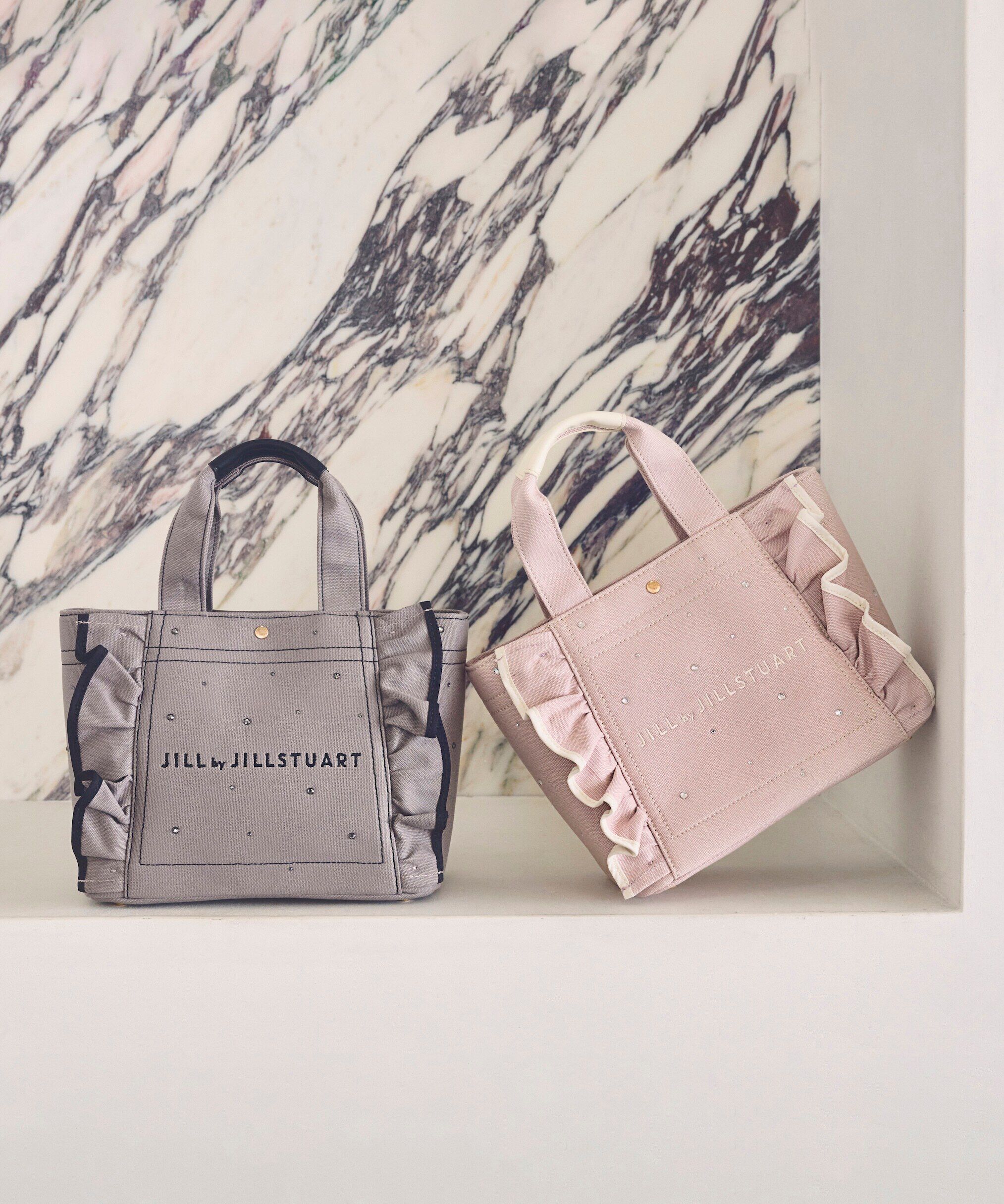  「WEB限定：ビジューフリルトート　」|その他|ピンクポッピ