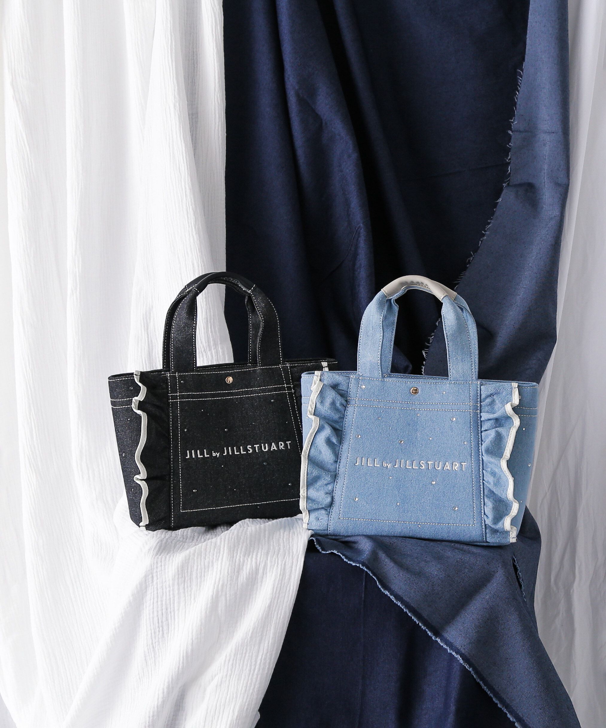  「WEB限定：ビジューフリルトート　」|その他|