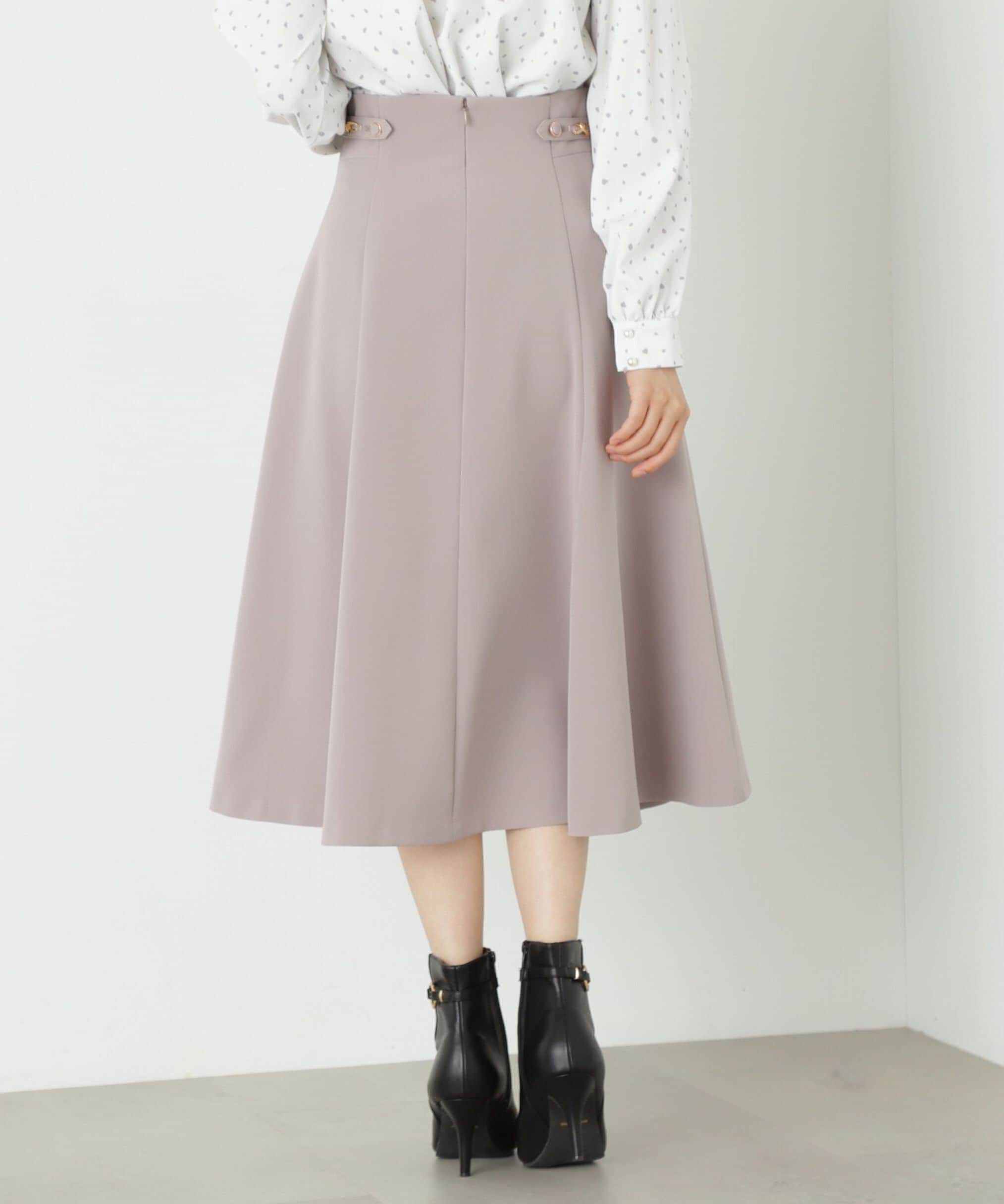 PROPORTION BODY DRESSING「チェーンタブフレアースカート」|スカート|