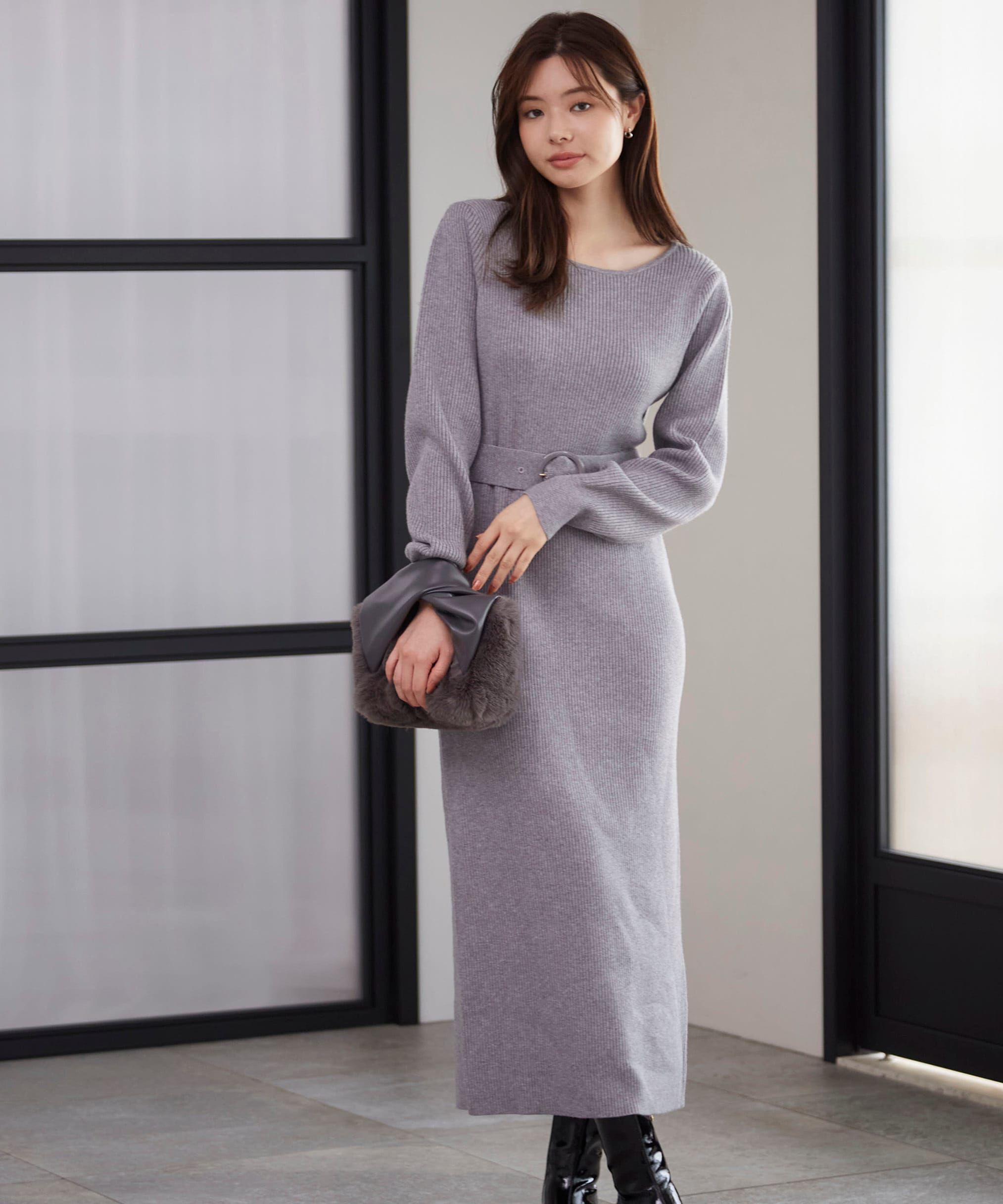 PROPORTION BODY DRESSING「マトンワンピース　24AW」|ワンピース|