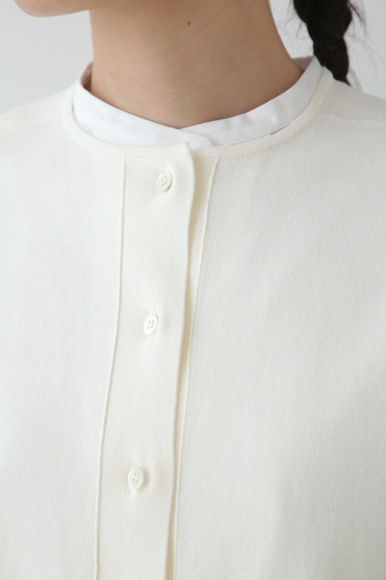  「◆コットンプレーティングカーディガン」|ニット・セーター|