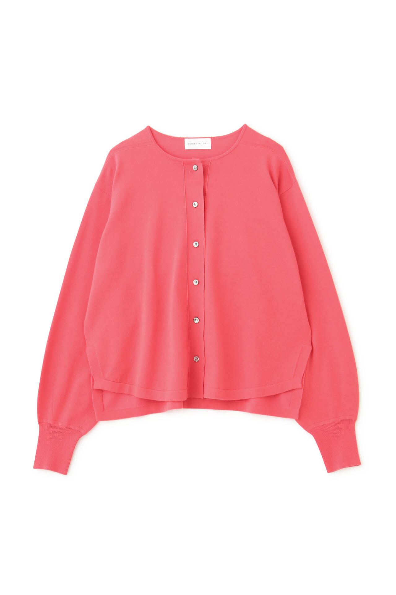  「◆コットンプレーティングカーディガン」|ニット・セーター|