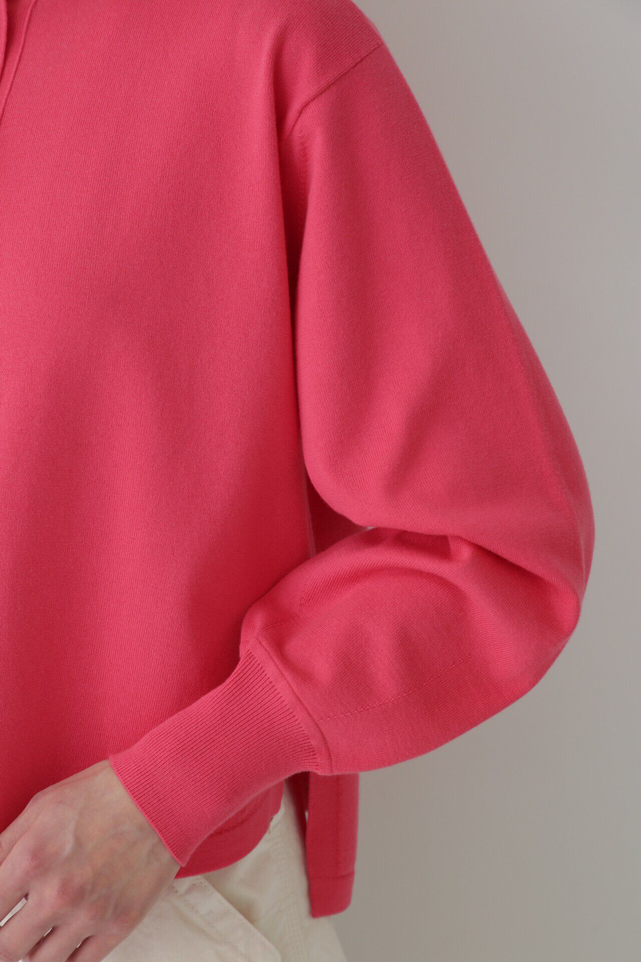  「◆コットンプレーティングカーディガン」|ニット・セーター|