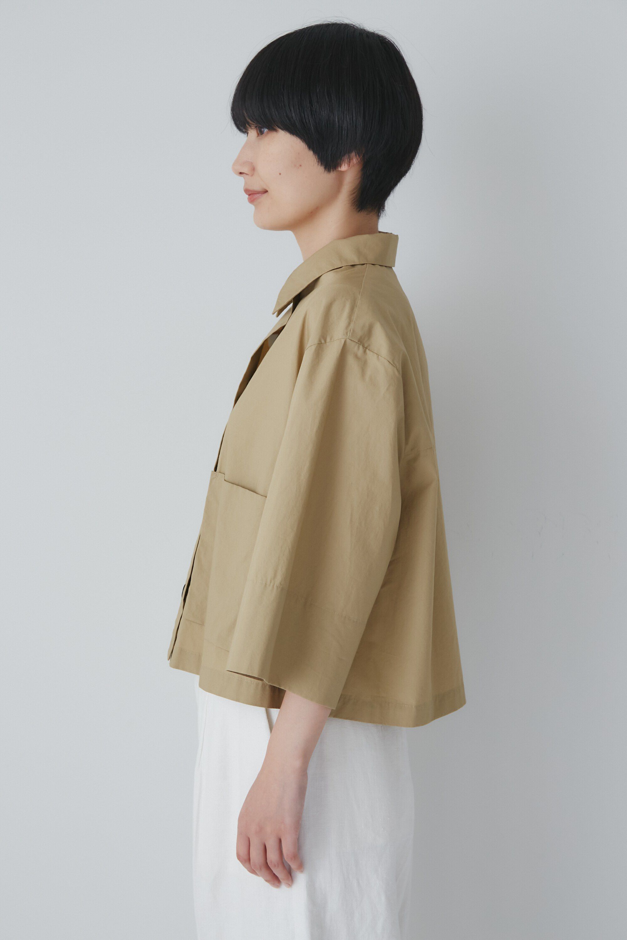  「◆シャツブルゾン」|シャツ・ブラウス|