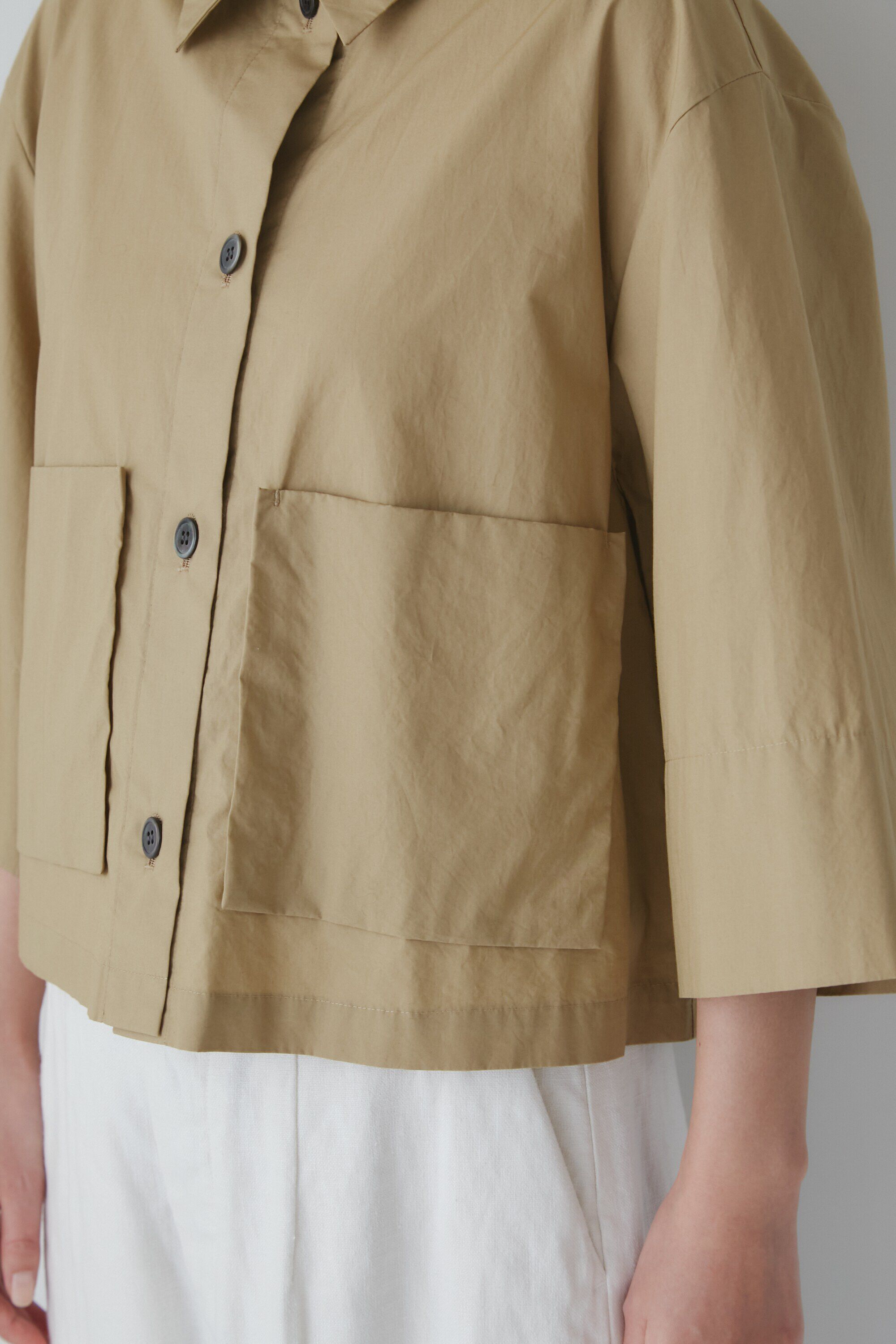  「◆シャツブルゾン」|シャツ・ブラウス|