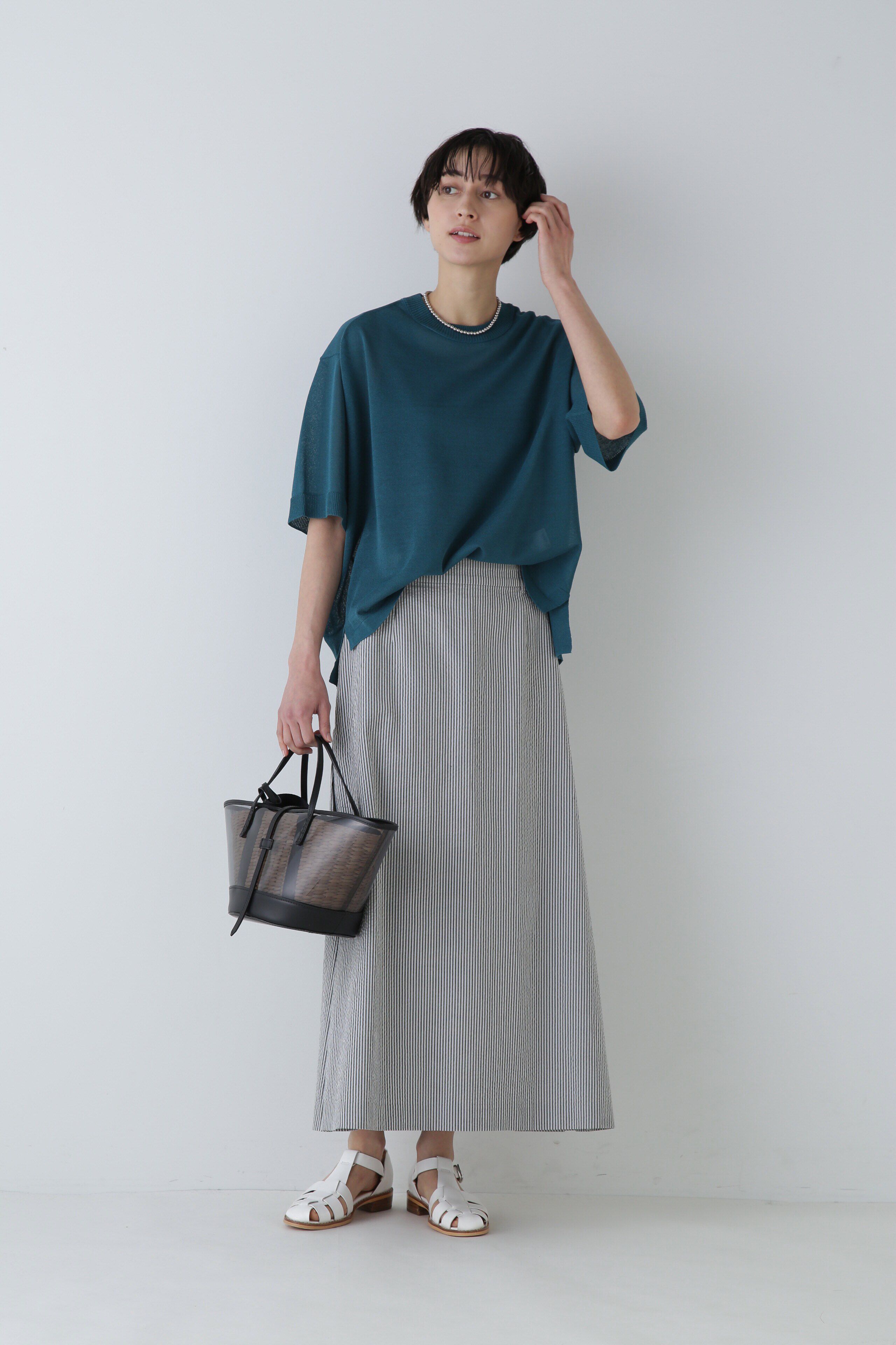  「◆サッカーストライプスカート」|スカート|