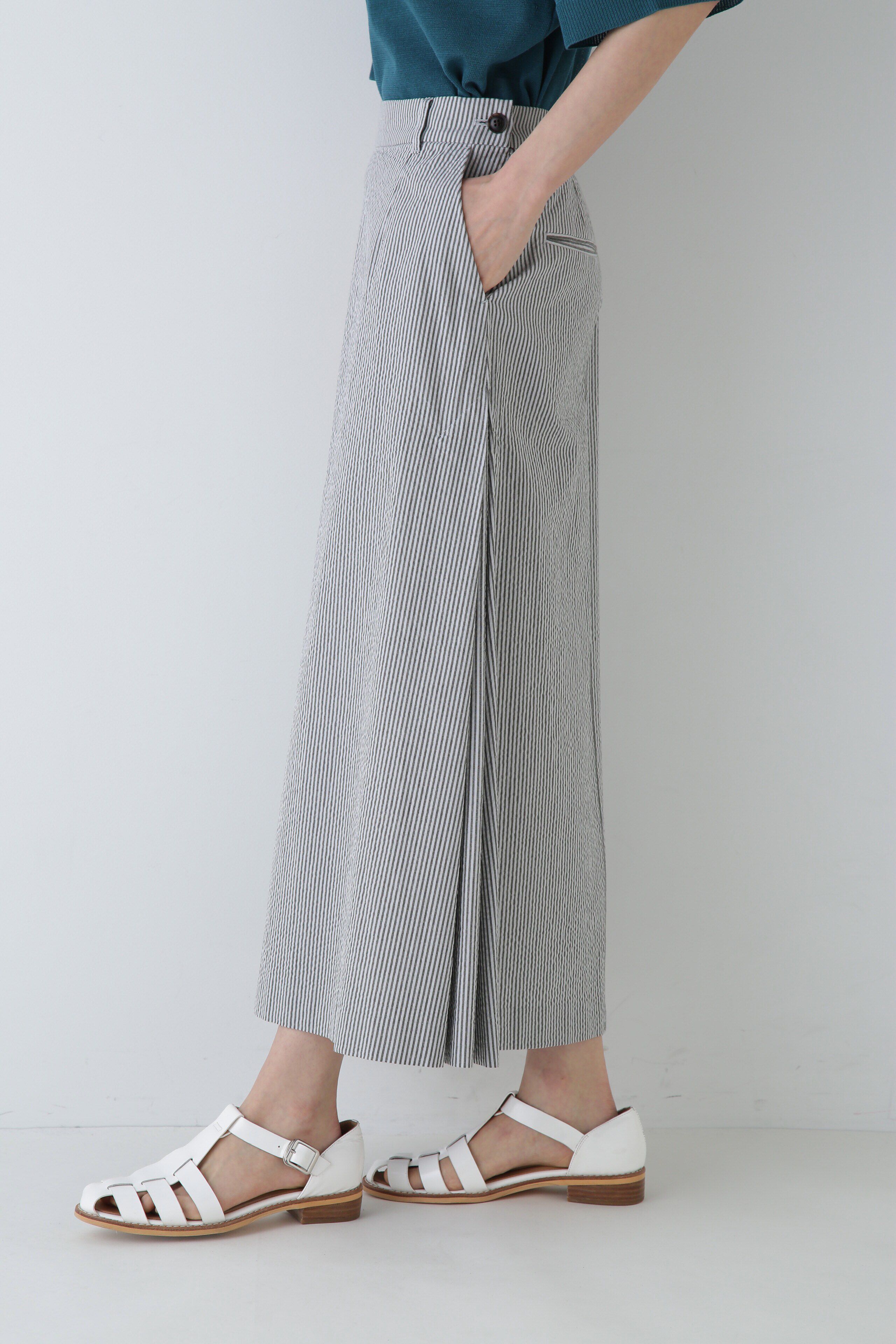  「◆サッカーストライプスカート」|スカート|