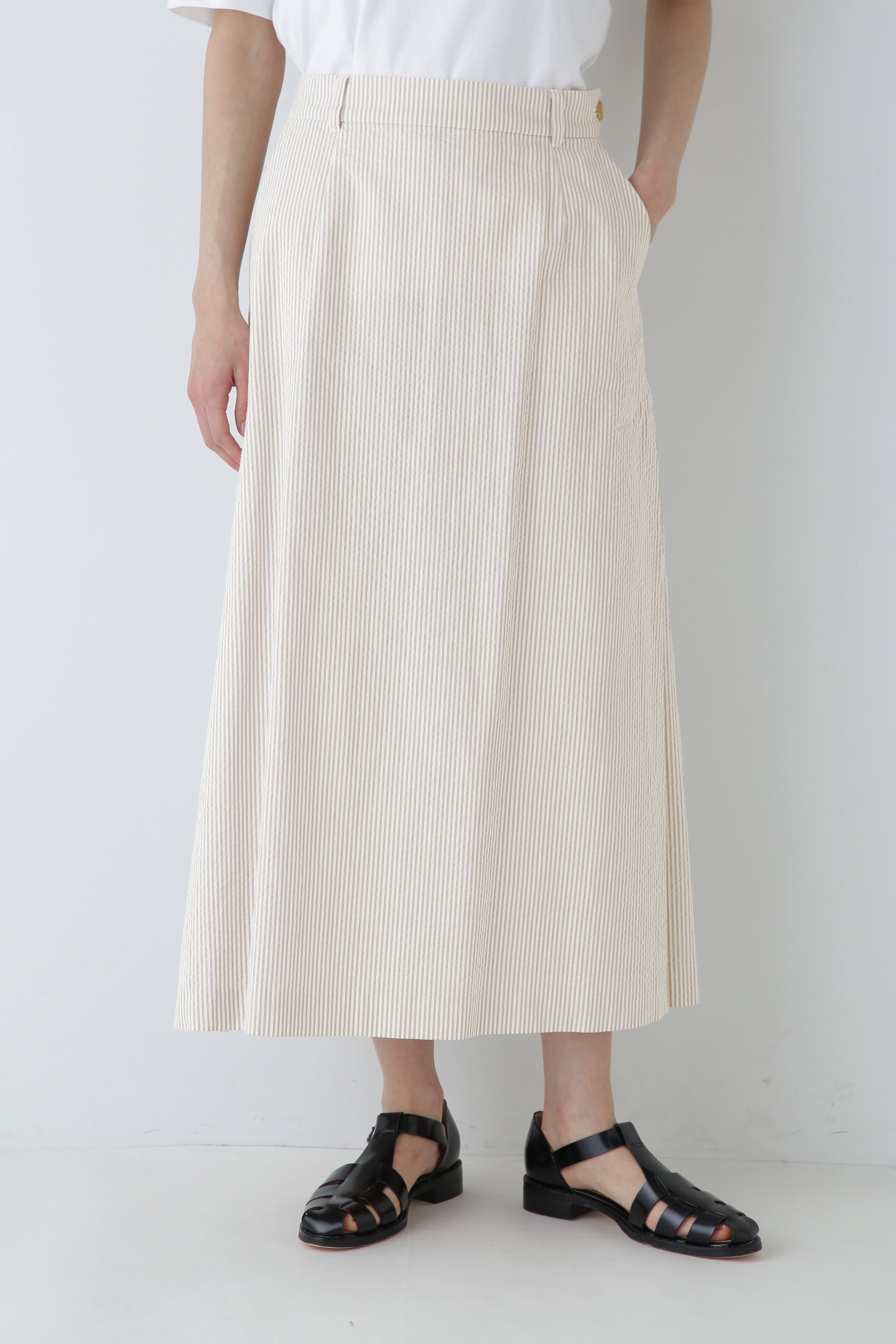  「◆サッカーストライプスカート」|スカート|