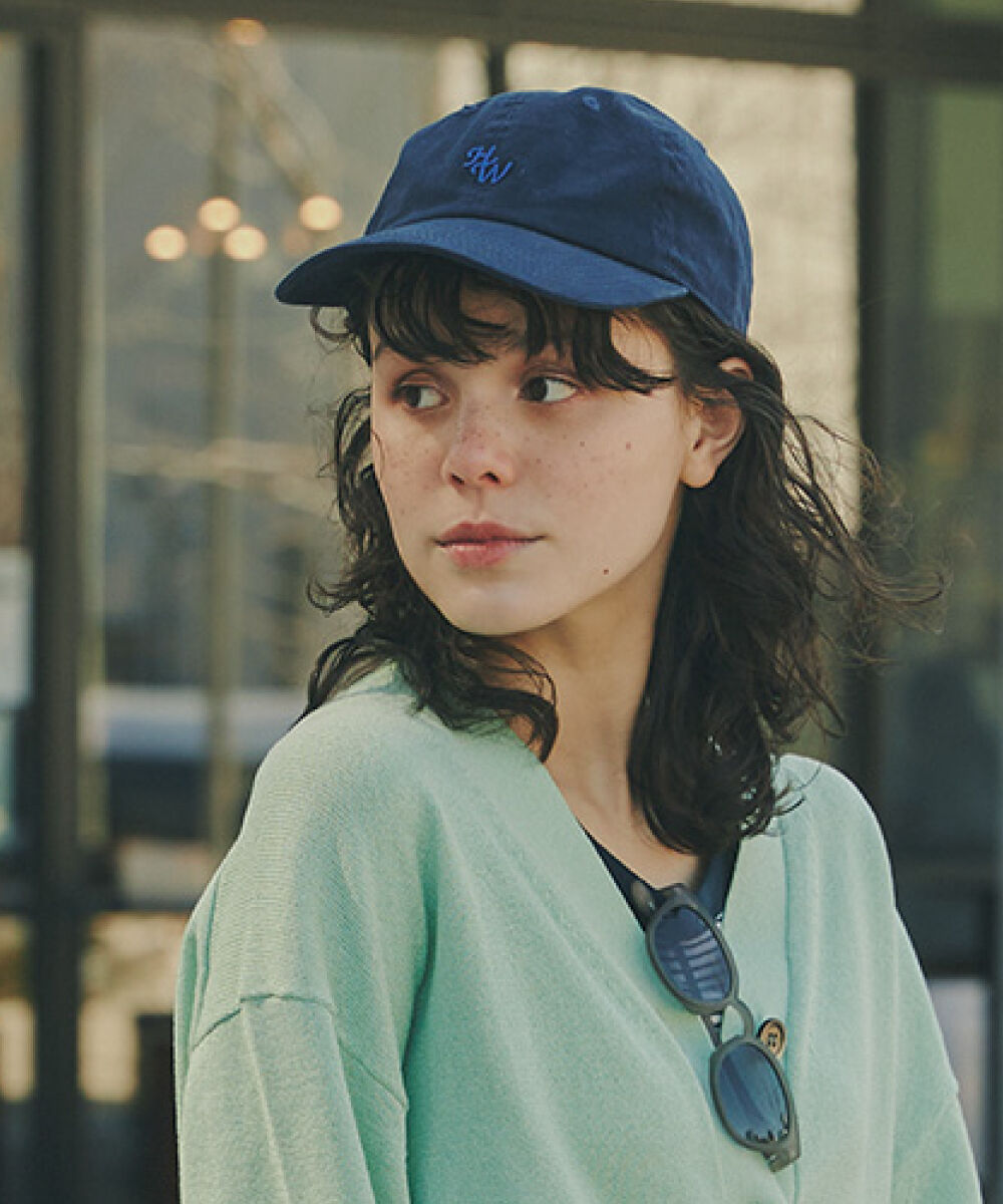  「HW ロゴキャップ」|その他|ネイビー