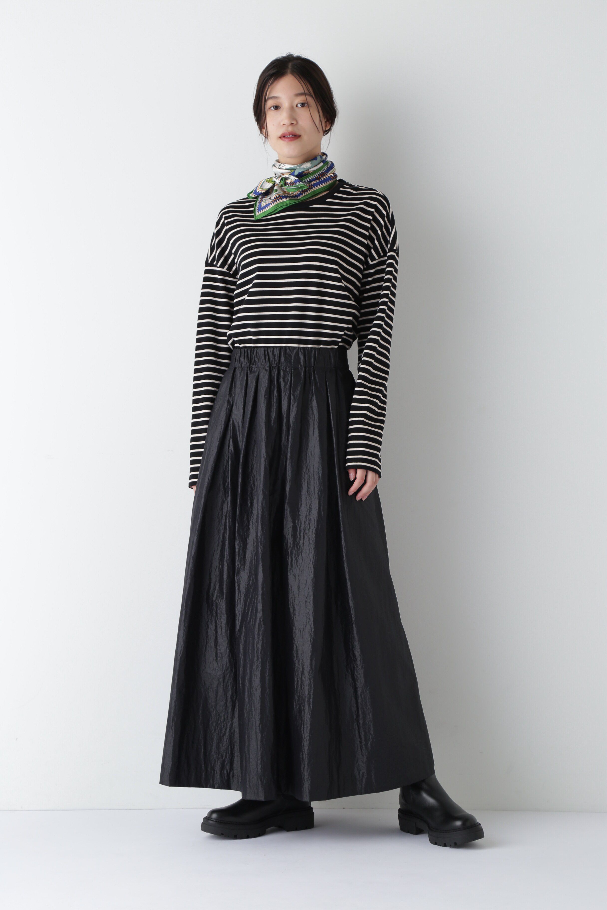  「◆ストレッチポンチボーダープルオーバー」|Tシャツ・カットソー|