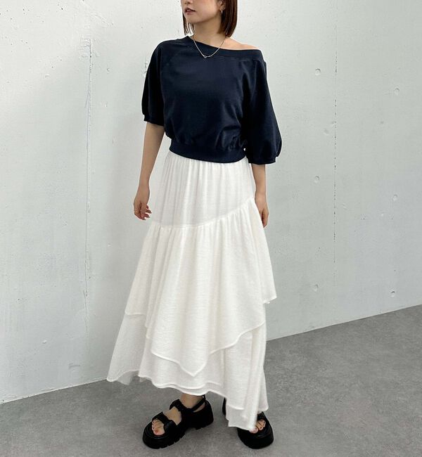 archives「段ティアードイレヘムスカート」|スカート|