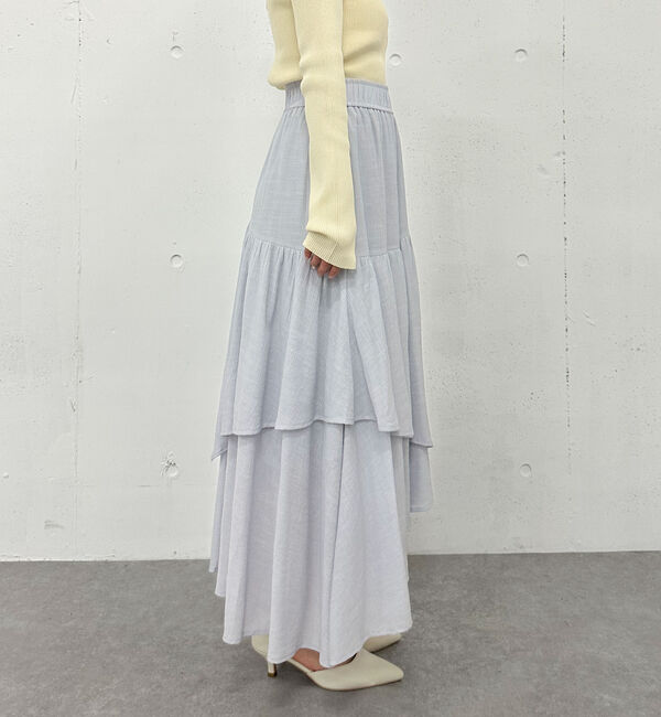 archives「段ティアードイレヘムスカート」|スカート|