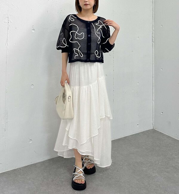 archives「段ティアードイレヘムスカート」|スカート|