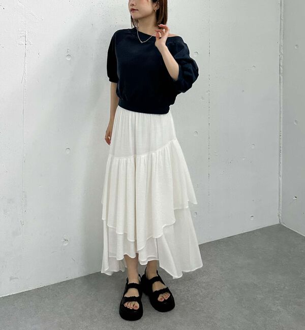 archives「段ティアードイレヘムスカート」|スカート|