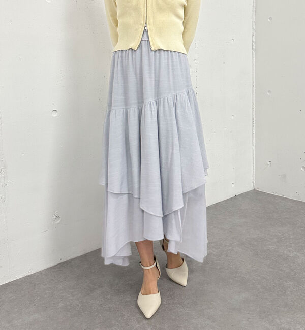 archives「段ティアードイレヘムスカート」|スカート|