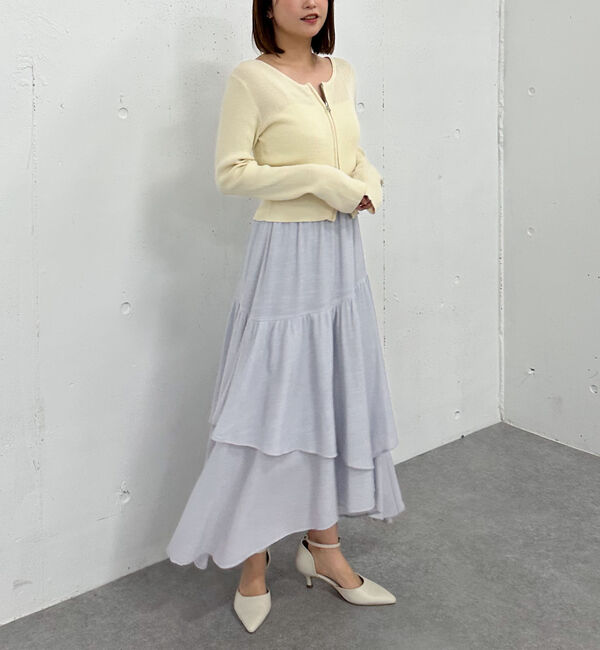 archives「段ティアードイレヘムスカート」|スカート|