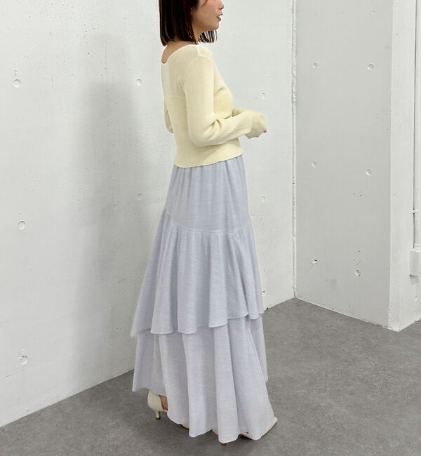 archives「段ティアードイレヘムスカート」|スカート|