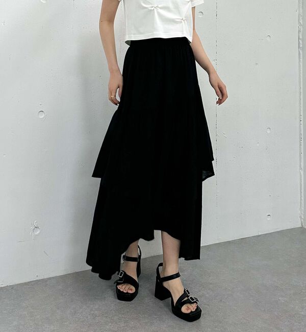 archives「段ティアードイレヘムスカート」|スカート|