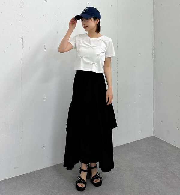 archives「段ティアードイレヘムスカート」|スカート|