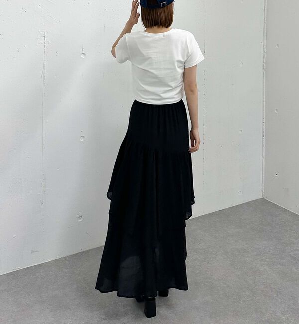 archives「段ティアードイレヘムスカート」|スカート|