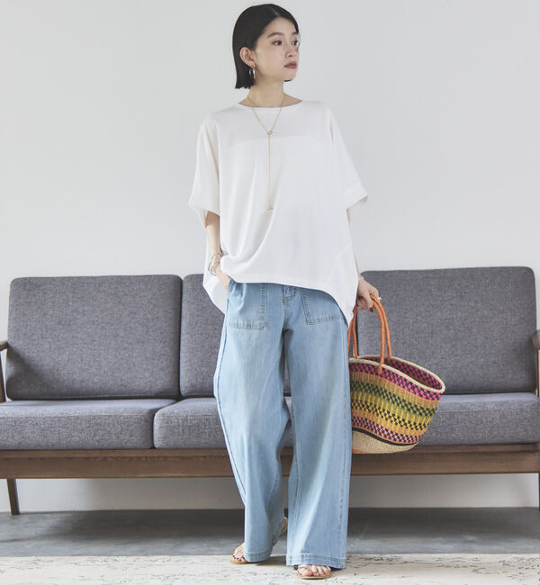 Doux archives「ＵＶ加工・吸水速乾ドルマンプルオーバー」|Tシャツ・カットソー|