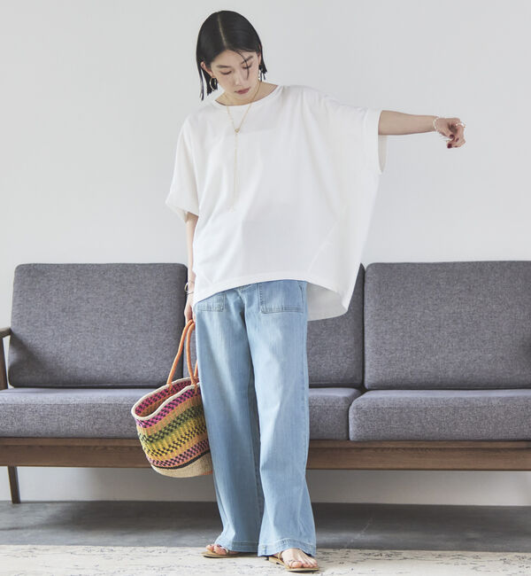 Doux archives「ＵＶ加工・吸水速乾ドルマンプルオーバー」|Tシャツ・カットソー|