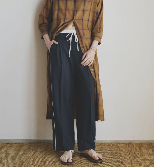 Doux archives「Ｗウエストサイドラインパンツ」|チノ|