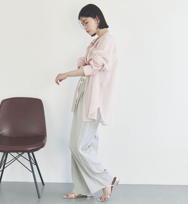 Doux archives「Ｗウエストサイドラインパンツ」|チノ|