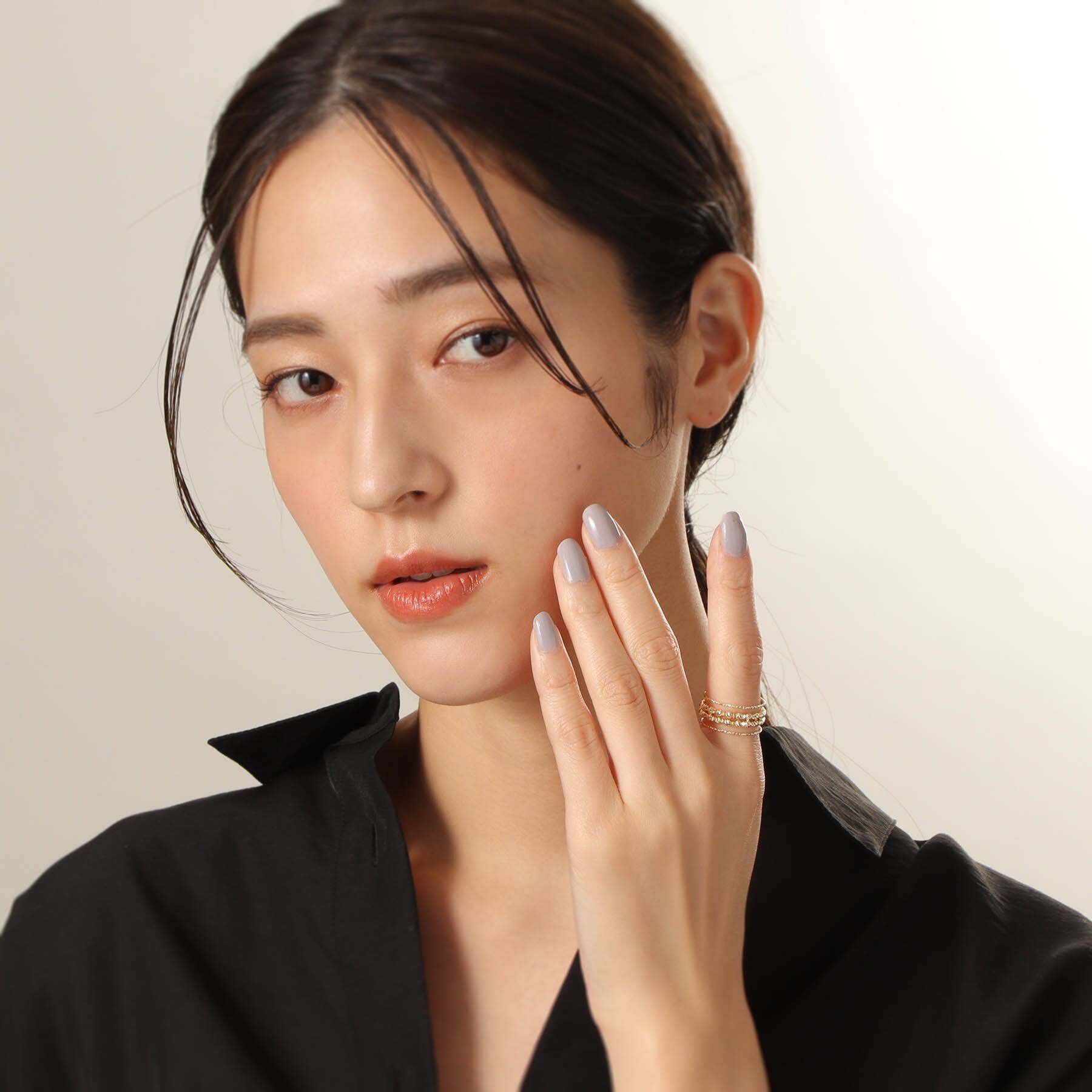 COCOSHNIK「K10ハニーカットビーズ スリットリング」|リング|