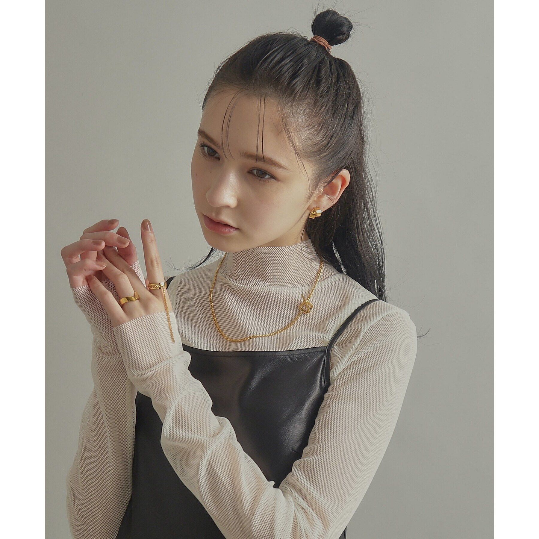 COCOSHNIK ONKITSCH「シルバー フォールディングリング ストリーム GP」|リング|