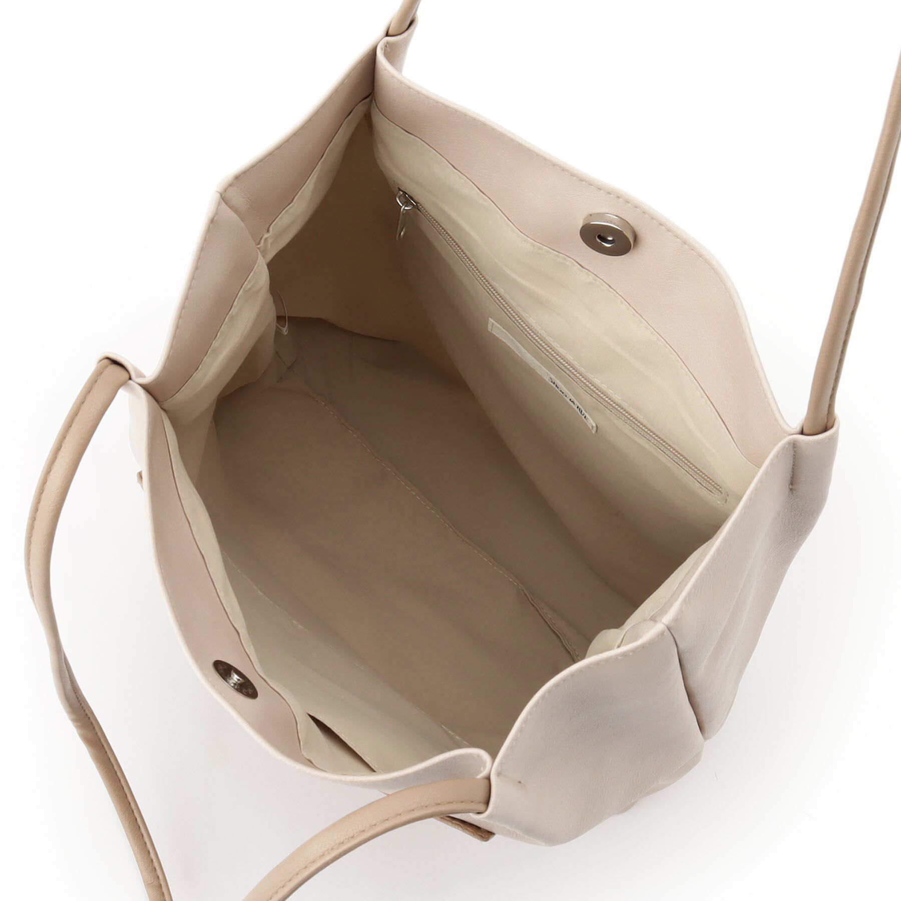 SHOO･LA･RUE「オイルレザー風つまみハンドルトート」|トートバッグ|