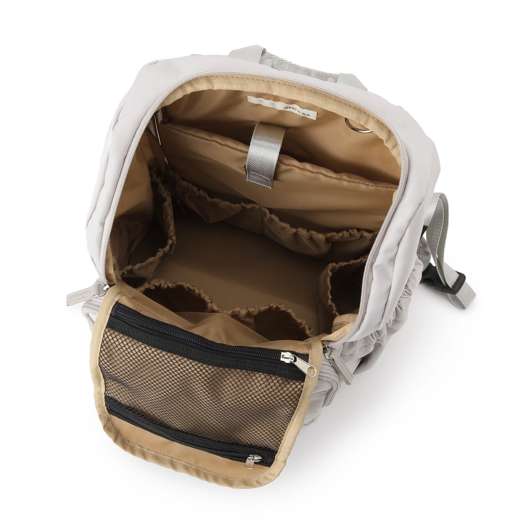 SHOO･LA･RUE「【撥水】多ポケット機能リュック」|リュック|