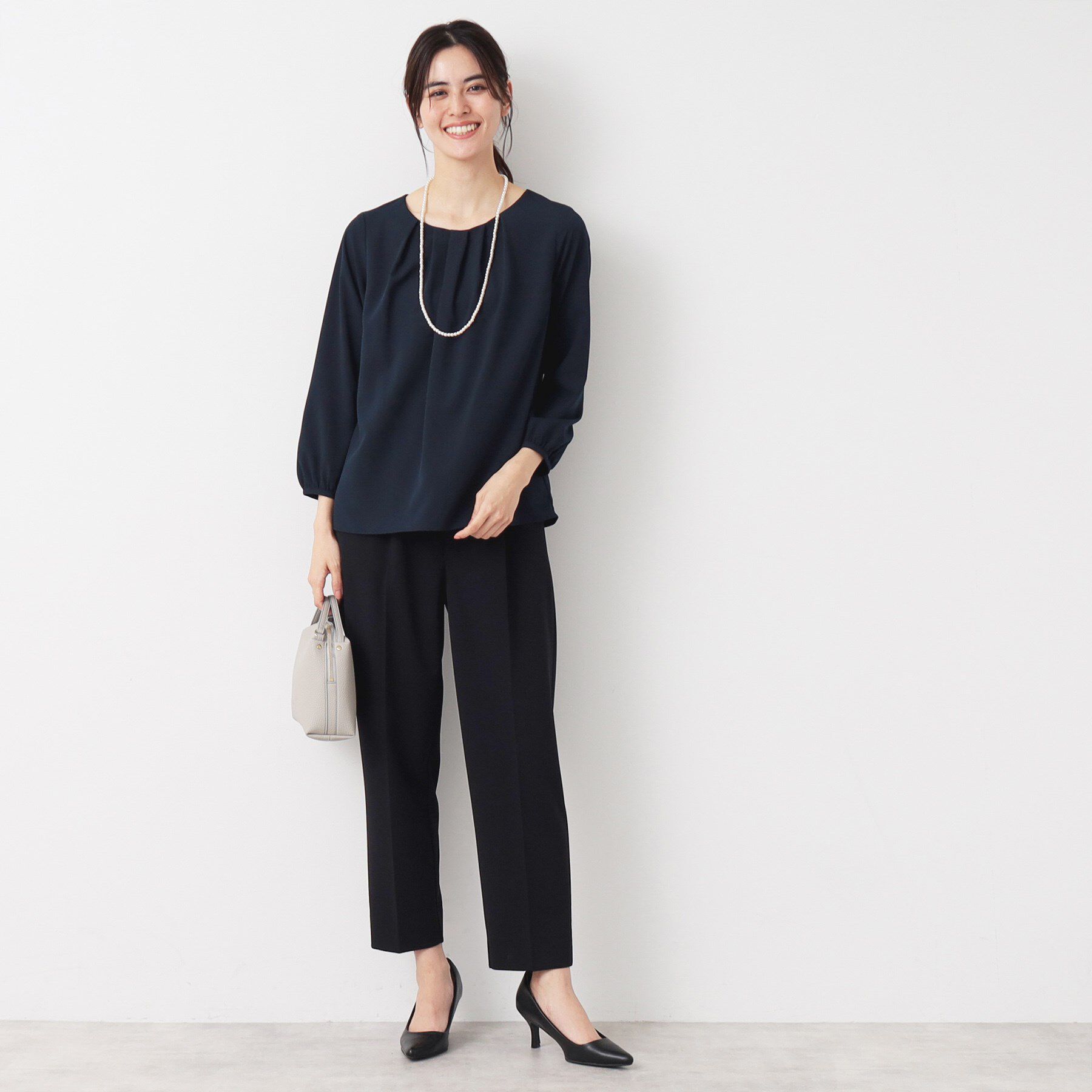 Dessin「【入卒/セレモニー/洗える】ジョーゼットブラウス」|シャツ・ブラウス|