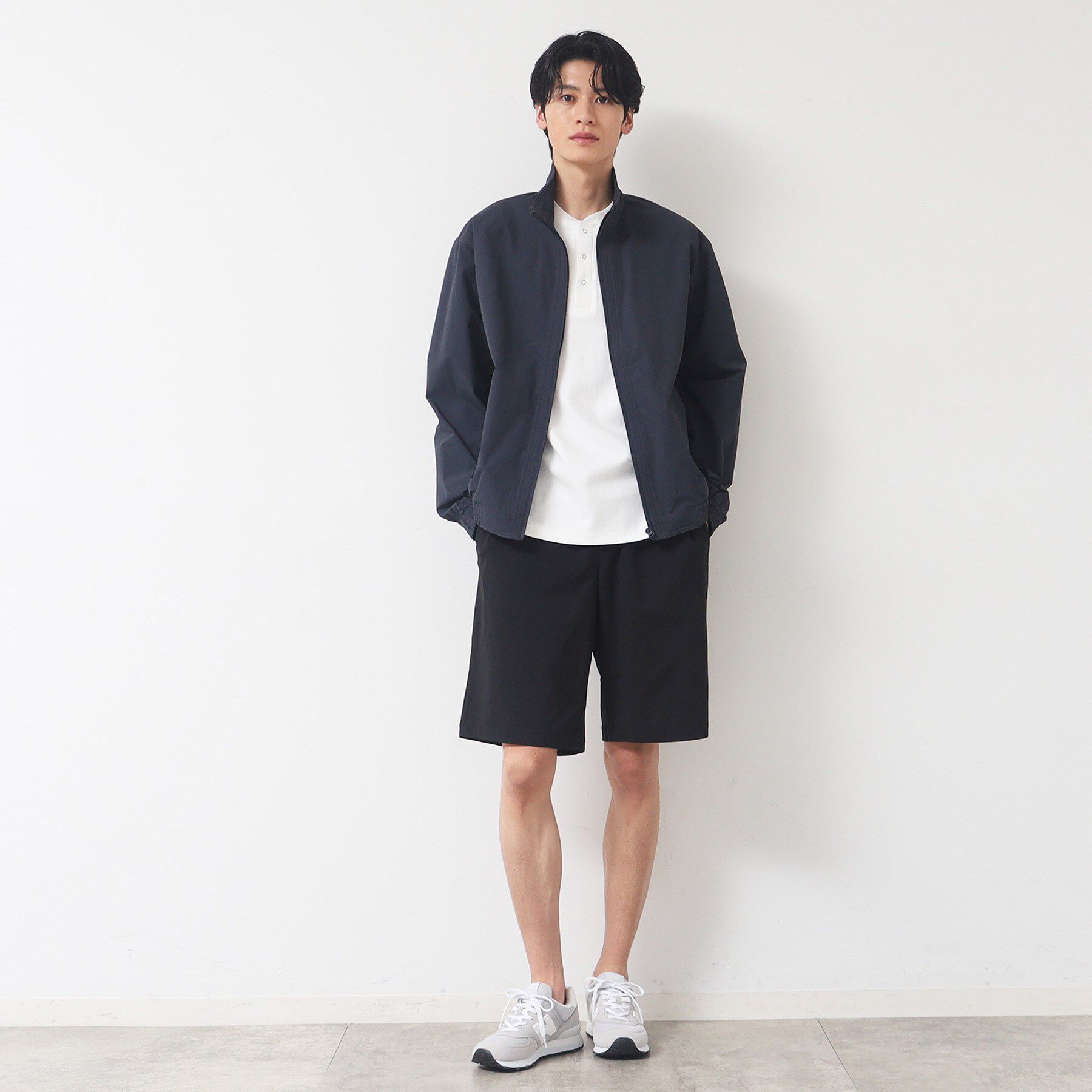 Dessin「【洗える】ナイロンブルゾン」|ブルゾン・スタジャン|