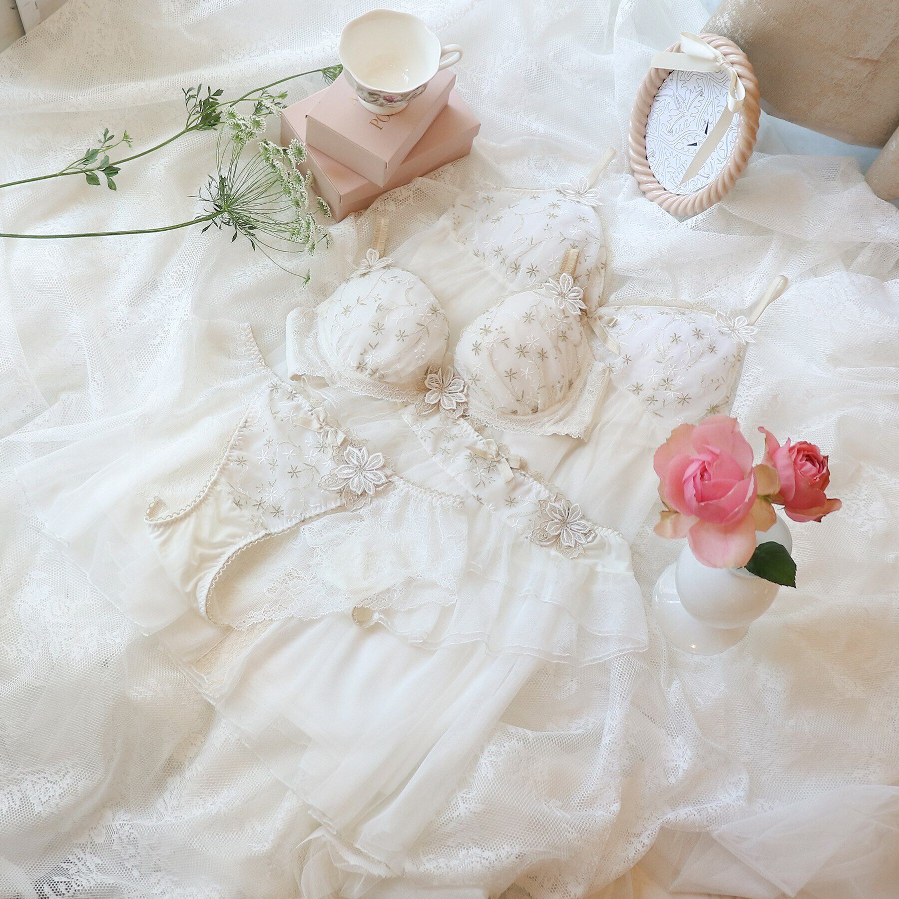 Risa Magli「リュシル レースショーツ」|インナー|