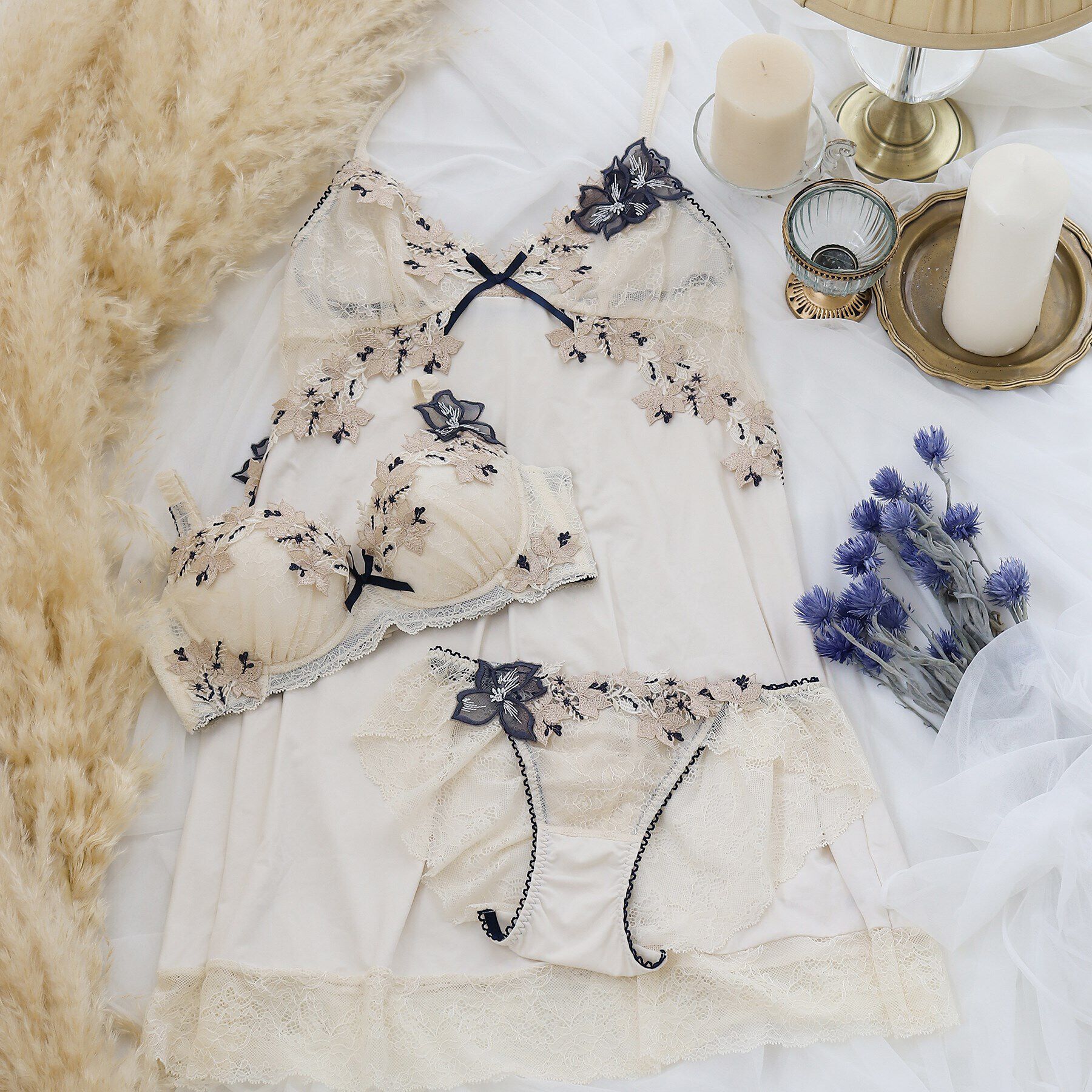 Risa Magli「エレーナ レースショーツ」|インナー|