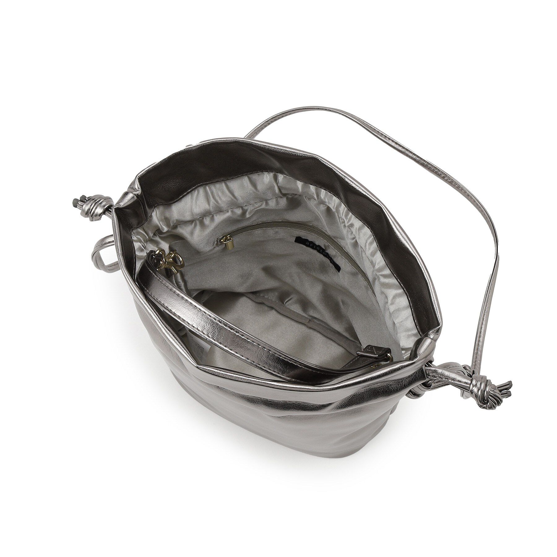 ITS&rsquo;DEMO「メタリック巾着2WAYショルダー」|ショルダー・メッセンジャー|