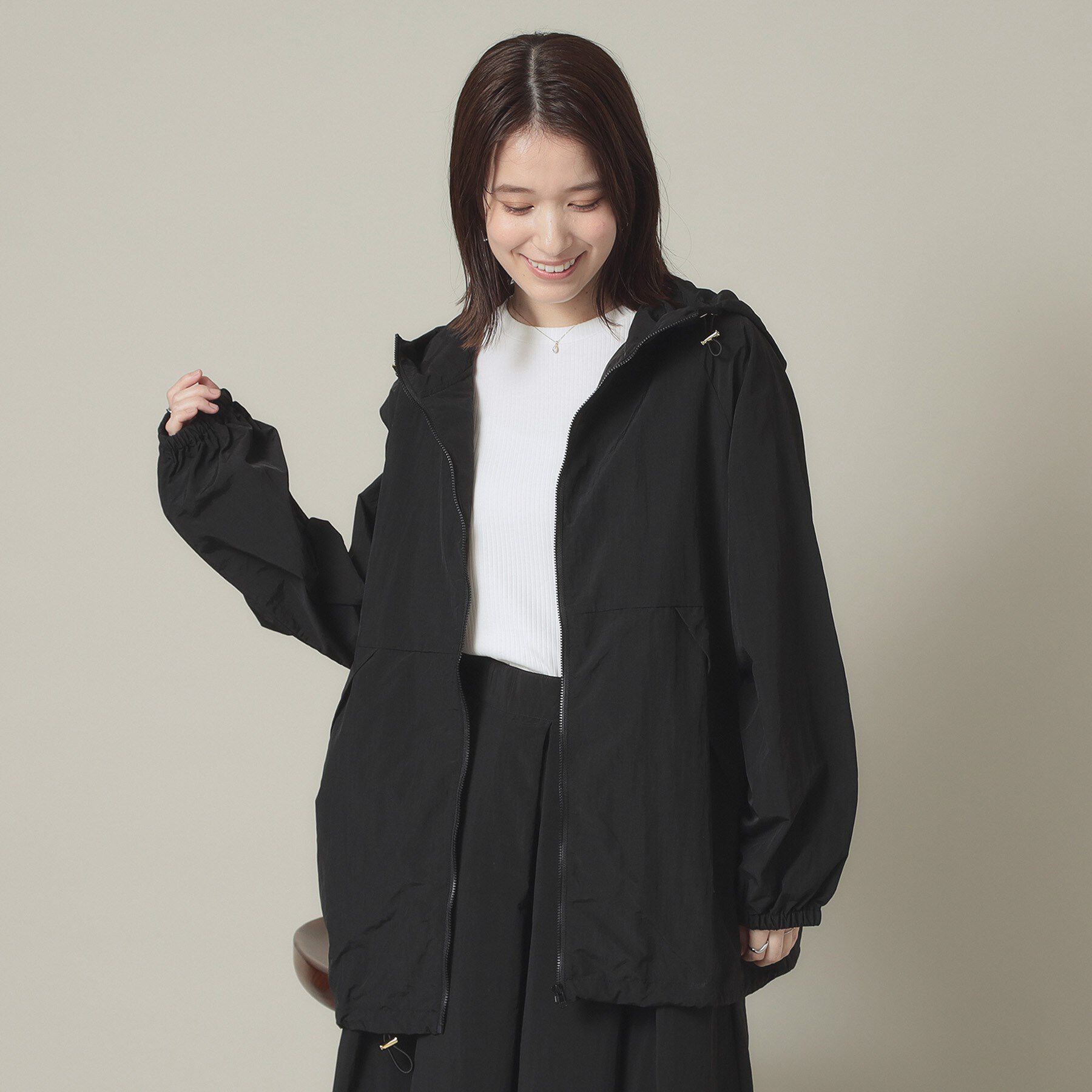 ITS&rsquo;DEMO「【撥水／洗濯機OK】ポケッタブルパーカ＜旅服シリーズ＞」|ブルゾン・スタジャン|