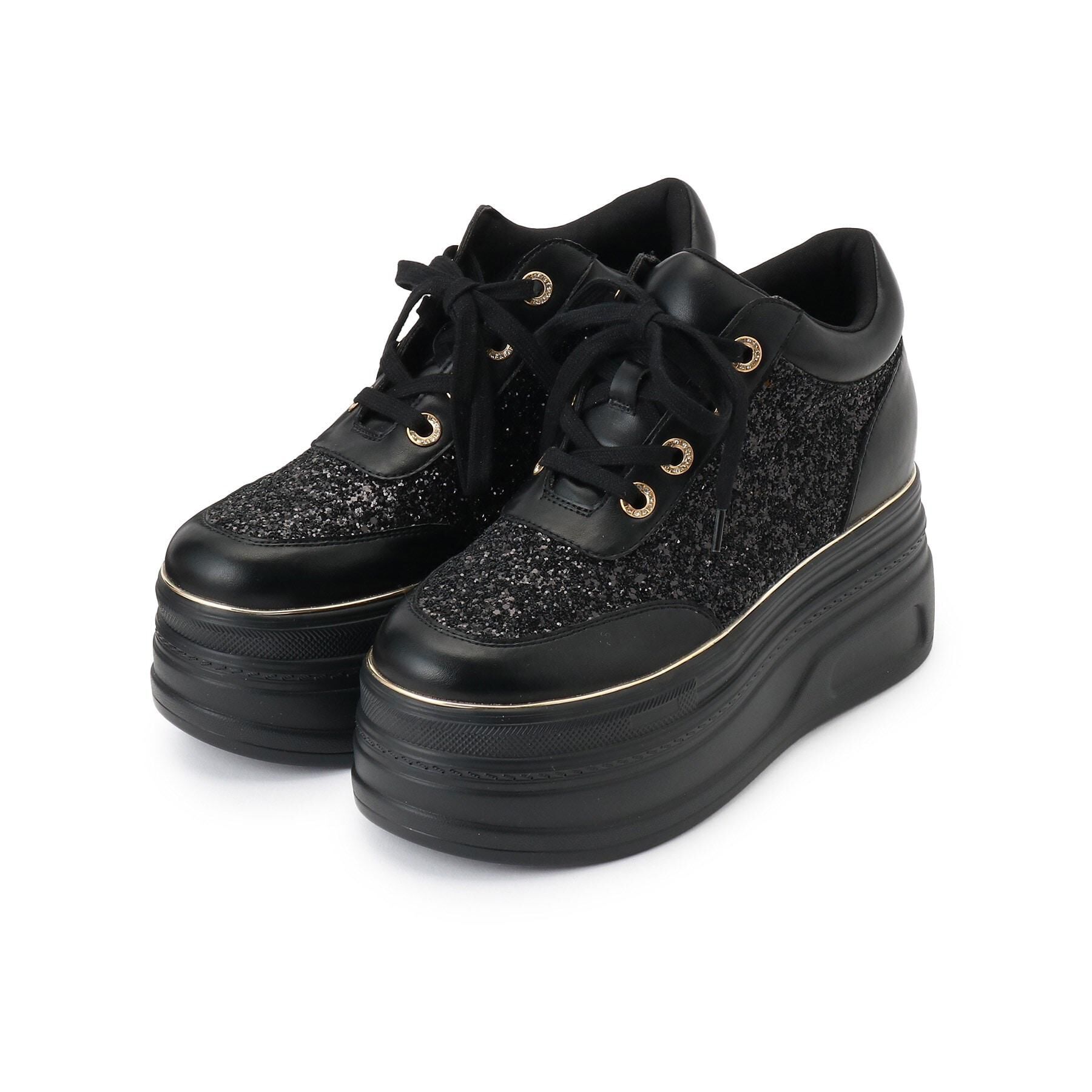 ESPERANZA「ゴールドライン厚底フラットスニーカー」|スニーカー|