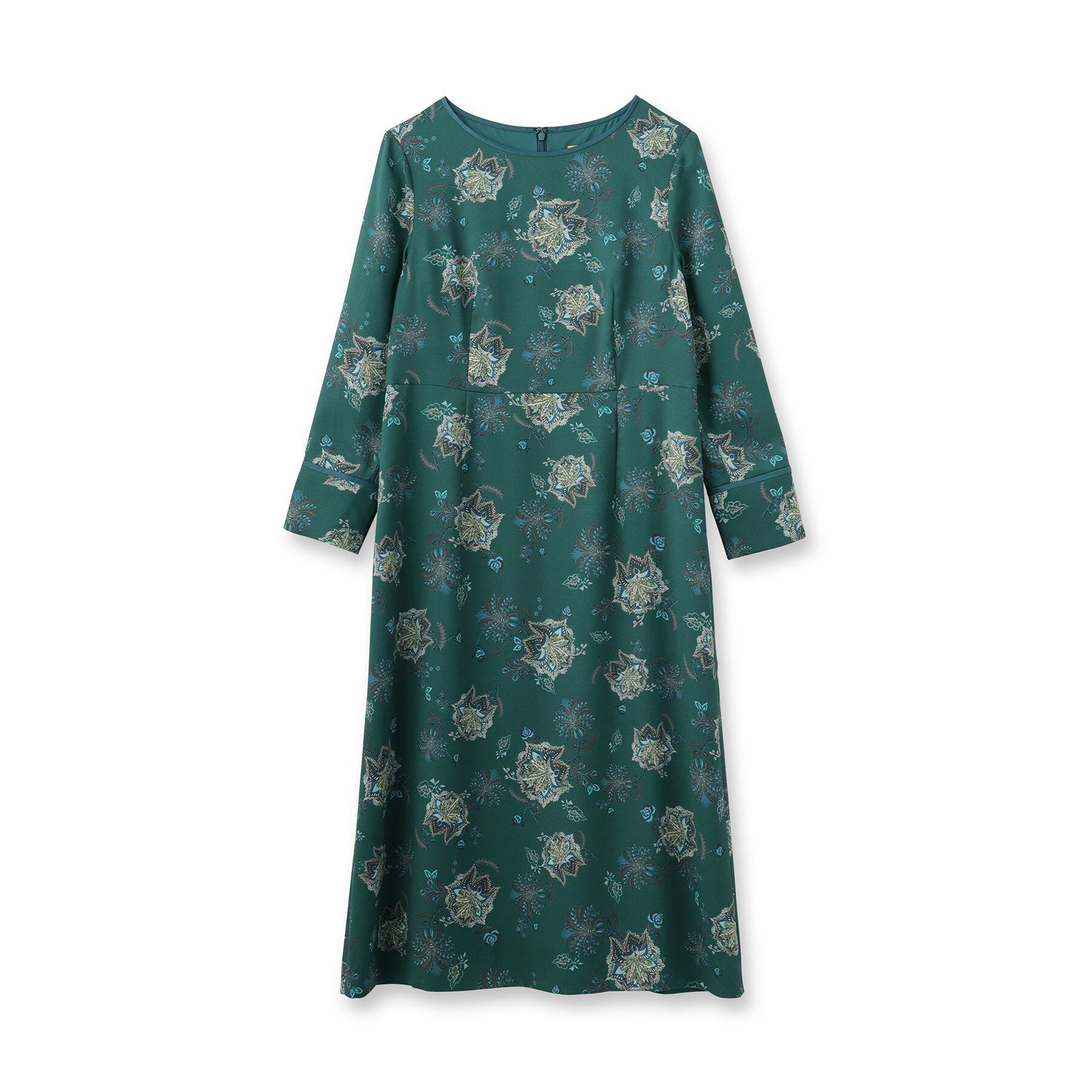 SunaUna「【＆yours project／SS～L】オリエンタルプリントワンピース」|ワンピース|