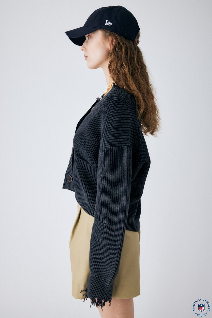 MOUSSY「PIGMENT DYE KNIT カーディガン」|カーディガン|