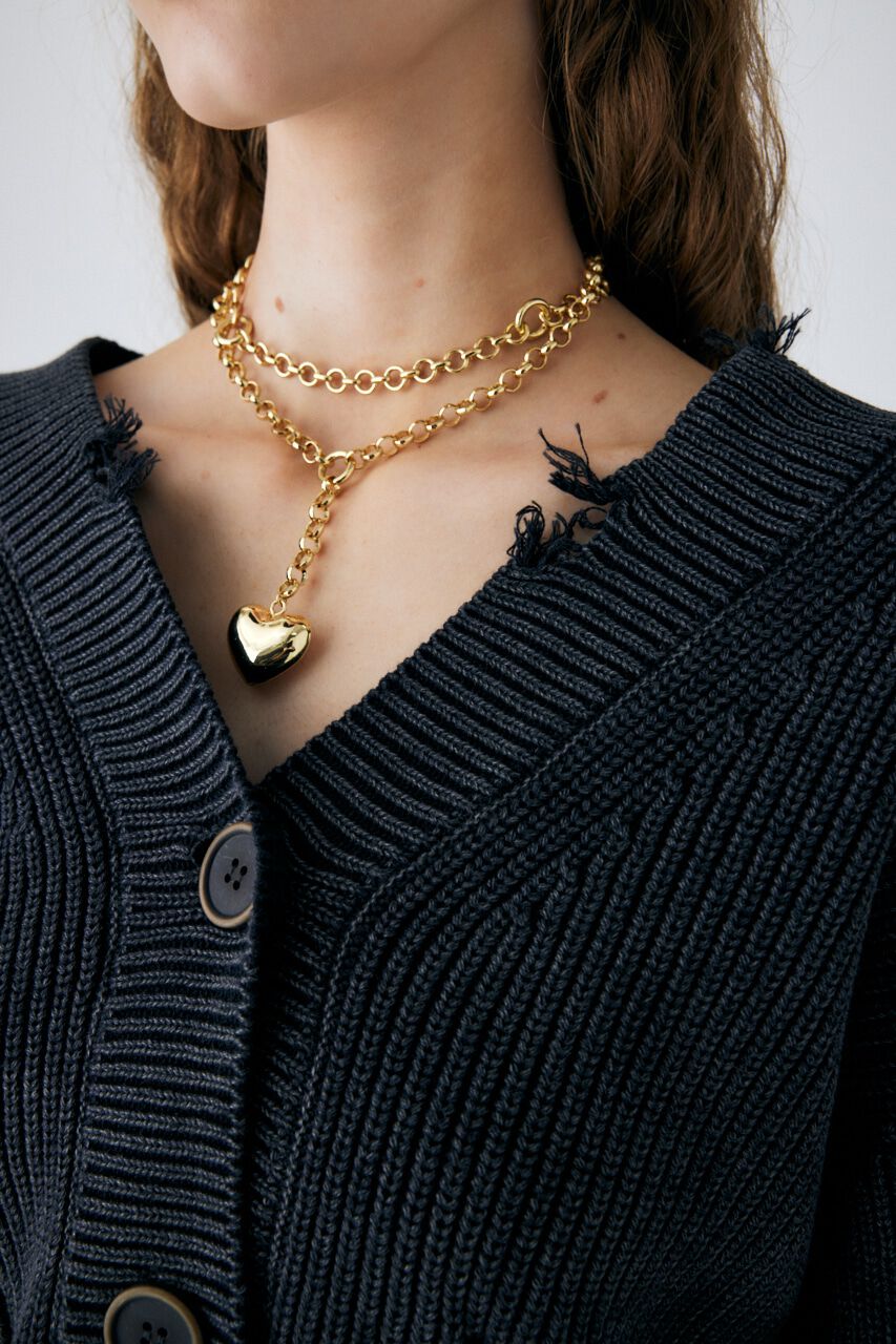 MOUSSY「PIGMENT DYE KNIT カーディガン」|カーディガン|