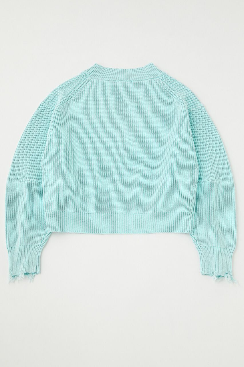 MOUSSY「PIGMENT DYE KNIT カーディガン」|カーディガン|